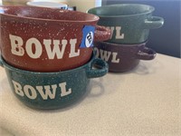 MULBERRY HOME SPECKLED SOUP CHILI BOWLS