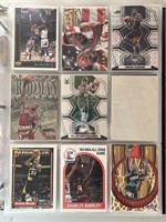 Lot of 9 NBA Basketball Prizm, Color, Rookies