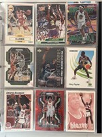 Lot of 9 NBA Basketball Prizm, Color, Rookies