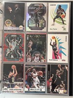 Lot of 9 NBA Basketball Prizm, Color, Rookies