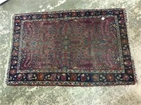 Sm. Antique Carpet-Approx 2 1/2 Feet by 3 1/2