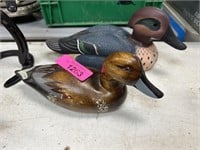 2PC DUCK DECOYS SIGNED