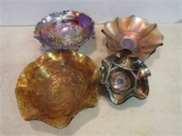 4 Decorative Candy Dishes