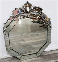 Venetian wall mirror, as is