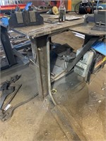 Welding table, contents of table, not included