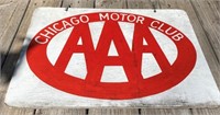 18x24" Wood Chicago Motor club Sign