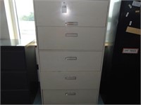 3 metal cabinets