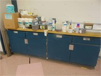 Large cabinet and contents