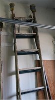 16' Extension Wood Ladder