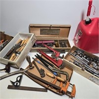 Wood & Metal Files, Bar Clamps, Gas Can
