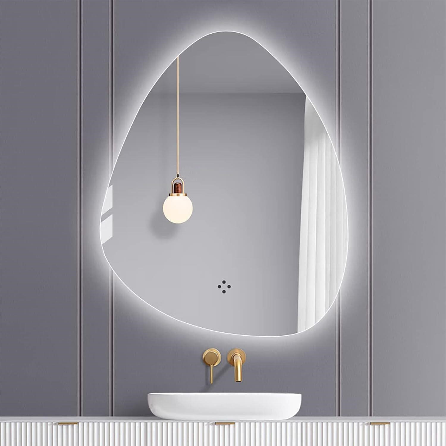 LED Bathroom Mirror 24x 32  Front-Lighted