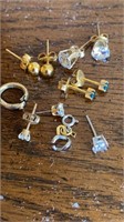 Pierced earrings and singles and others