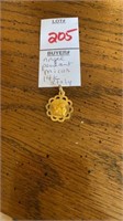 14 k Milor Angel pendant