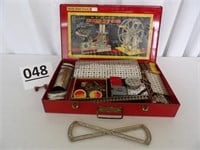Vintage Erector Set in Metal Case