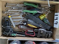 wrenches, pipe wrench, tin snips