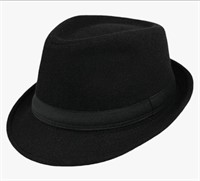 (New) Men Classic Fedora-Hat Felt