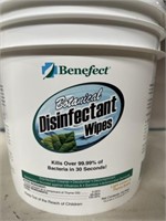 Botanical disinfectant wipes 
250 per pail