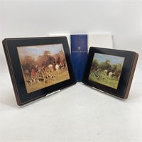 Pimpernel Fox Hunting Serving Tray Set