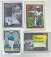 Autographed Patch Baseball Cards