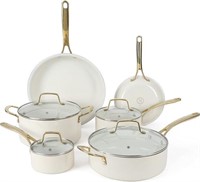 USED-Martha Stewart Premium 10pc Cookware Set