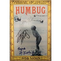 Humbug signed comic book. GFA Authenticated