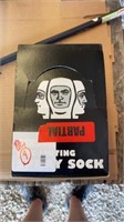 Non-Linting Spray Sock 9 in box