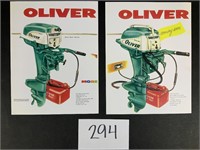 2 Oliver Dealer Sales Literature