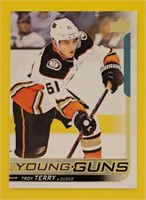 Troy Terry 2018-19 UD Young Guns Rookie Card