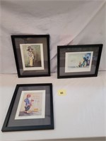Collection of 3 Framed Prints