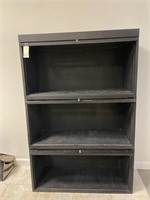 3 Tier Barrister Metal Bookcase