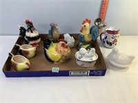 Assorted Chicken & Rooster Decor