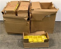(APPROX. 279) EDSAL Plastic Yellow Storage Bins