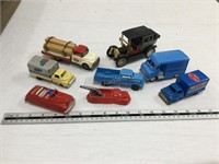 Lot of toy vehicles