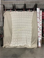 Crochet twin coverlet or tablecloth