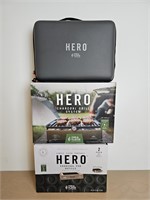 new open box hero charcoal grill + refills