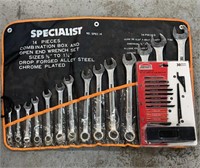 Specialist 14 pieces Combination Box and Open End