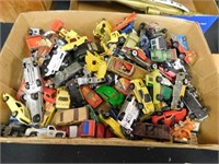 Huge lot of Hot Wheel and other metal toy cars,