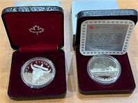 Cdn Silver Dollar - 1982 and 1987