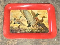 Small Vintage Miller High Life Beer Tray