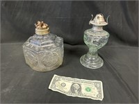 Two Oil Lamp Bases