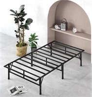 SmartBase Compack Twin Metal Bed Frame BY ZINUS