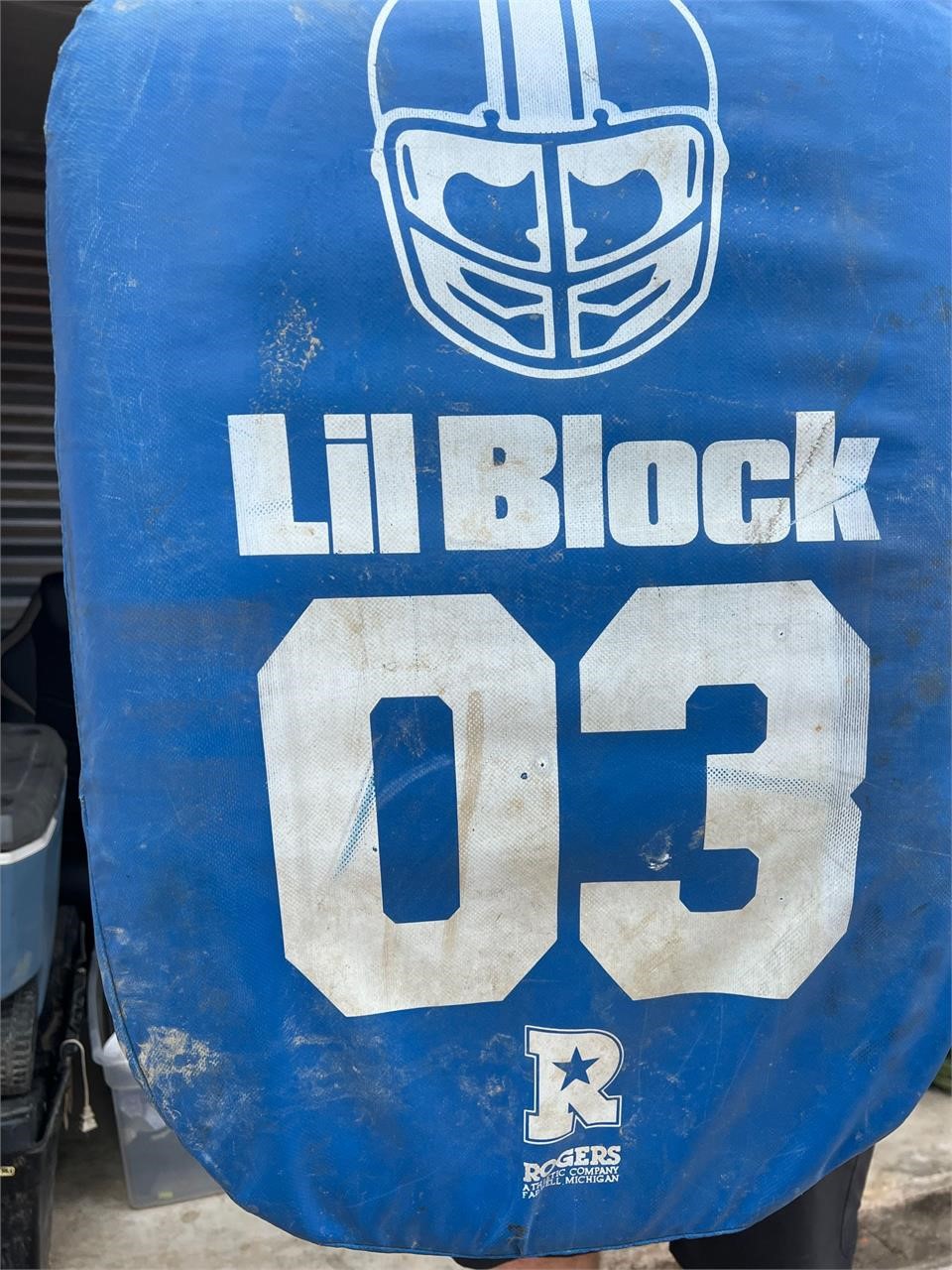 Lil Block Blocking Dummy - blue