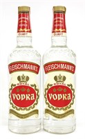 Bottles: Fleischmann's Vodka (2)