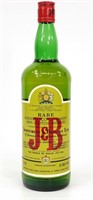 Bottle: J & B Blended Scotch Whisky