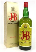 Bottle: J & B Blended Scotch Whisky