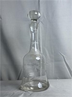 Crystal Decanter With Ground Glass Stopper
