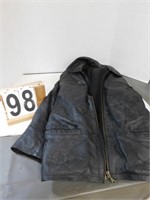 Leather Jacket Size L