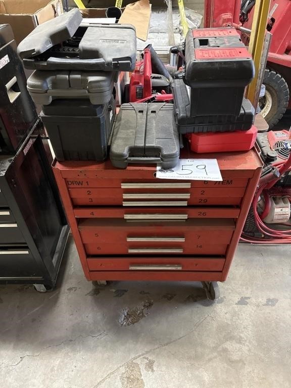 Red Tool Cabinet