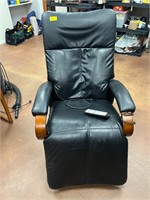 Black Massaging Chair