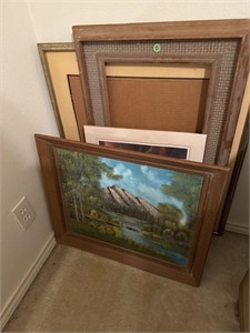 Lg lot of Frames and wall art